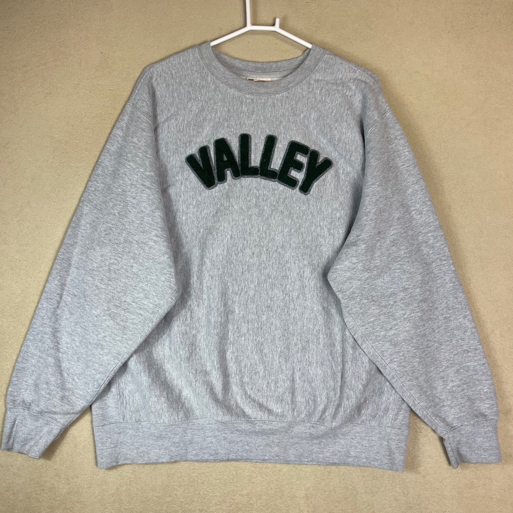 MV Sport Pro Weave Valley Sweatshirt XL Grey Green‎ Athletic Pullover
